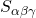 S_{\alpha\beta\gamma}