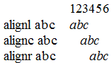 allineare