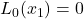 L_0(x_1) = 0