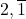 2,\overline{1}