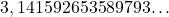 3,141592653589793…