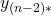 y_{(n-2)*}
