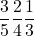 \displaystyle \frac{3}{5}\frac{2}{4}\frac{1}{3}