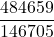 \displaystyle\frac{484659}{146705}