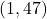 (1, 47)
