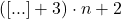 ([ ... ]+3)\cdot n+2