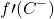 \displaystyle f\prime(C^-)