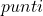 punti