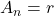 \displaystyle A_n = r