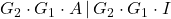 G_2\cdot G_1\cdot A\, |\, G_2\cdot G_1\cdot I