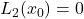 L_2(x_0) = 0