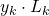 y_k \cdot L_k