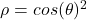 \rho = cos(\theta)^2